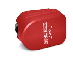 Magazine Extension, Fits S&W M&P 9/40, Red, +3/9mm, +2/40