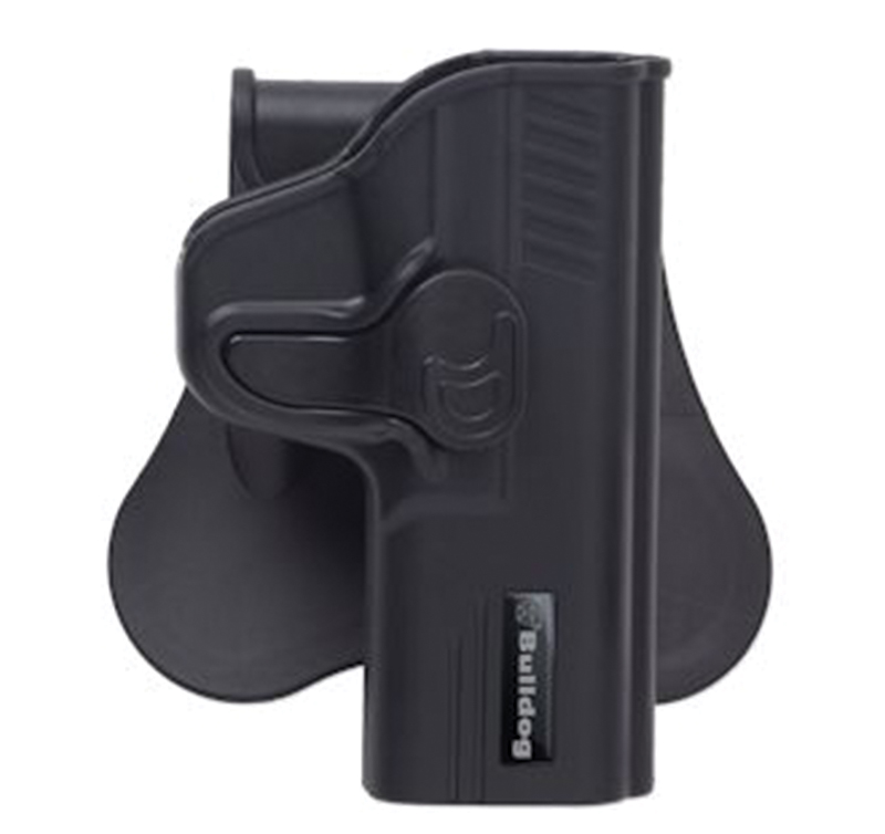 Rapid Release Holster w/Paddle, Polymer, Fits GLOCK 26/27/33