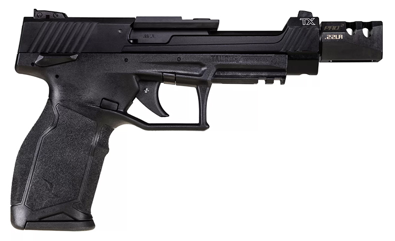 TX22 Competition, .22LR, 5.4" Custom Bull Barrel, Black, (3) 16-rd, Steel Challenge Ready