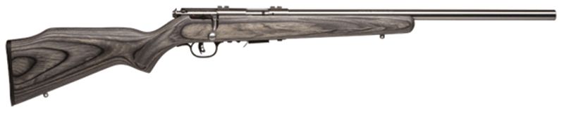 93R17 BVSS, .17HMR, 21" Heavy Barrel, Stainless, Grey Wood Laminate, AccuTrigger, 5-rd