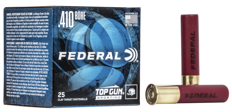Top Gun Sporting, 410 Bore, 2 1/2" 1/2 oz, #9 Shot, 25/Box