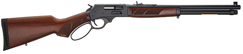 .45-70 Lever Action Steel, .45-70, 18.43" Round Barrel, Blued/Walnut, Side Gate, 4-rd
