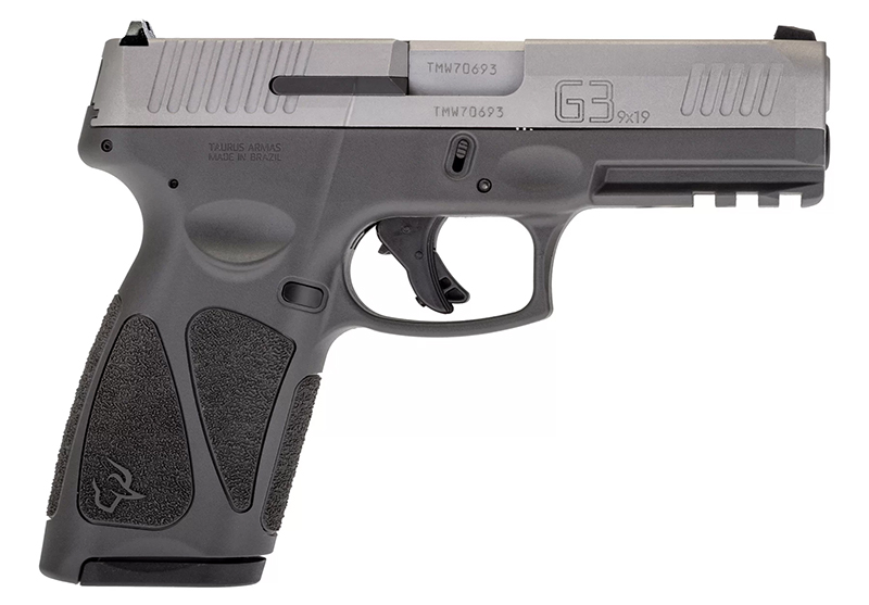 G3, 9mm, 4" Barrel, Stainless/Grey, (2) 15-rd