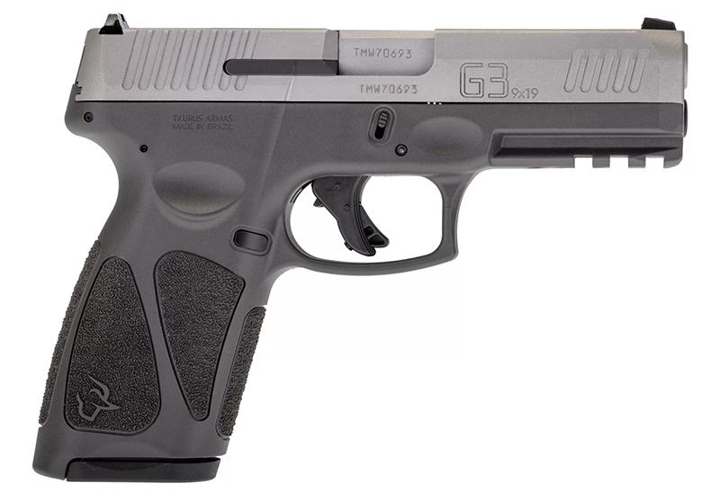 G3, 9mm, 4" Barrel, Stainless/Grey, (1) 15-rd & (1) 17-rd