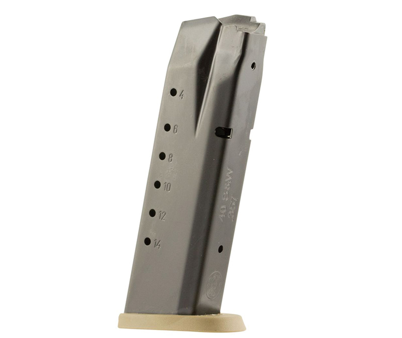Magazine, .40 S&W, M&P, 15-rd, FDE Base