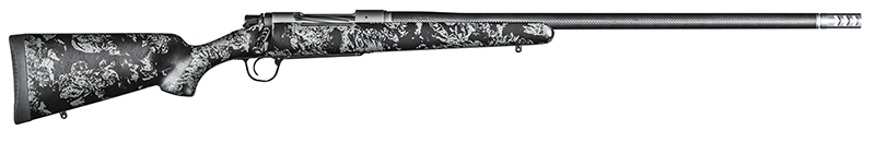 Ridgeline FFT, .300 Win Mag, 22" Carbon Fiber Barrel, Stainless, Black/Grey Accents Stock, 3-rd