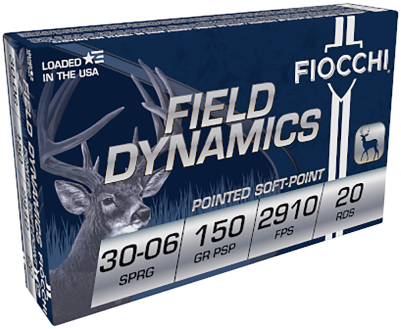 Field Dynamics, .30-06 Springfield, 150 Grain, Pointed Soft Point, 20/Box