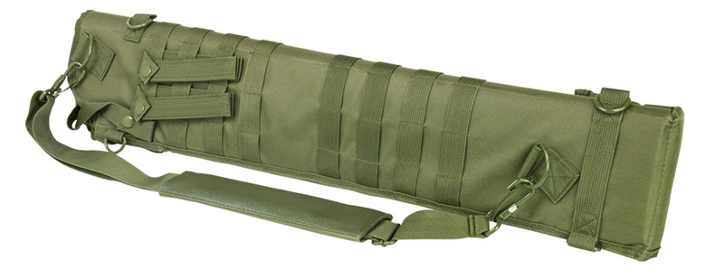 VISM Shotgun Scabbard, Fits Most Shotguns, Green