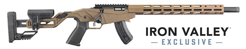 Precision, .17HMR, 18" Threaded Barrel, Black, Burnt Bronze Cerakote, 15-rd