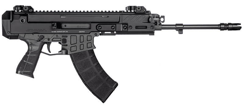 CZ Bren 2 Ms Pistol, 5.56, 14.17" Barrel, Folding Sights, Black, 30-rd