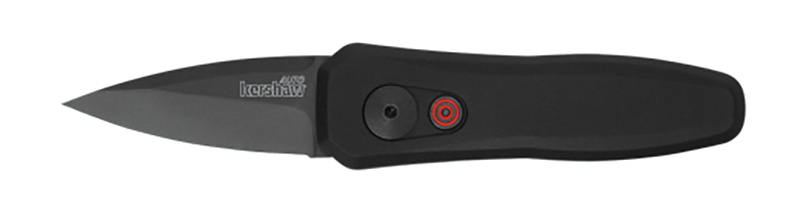 Launch 4, Automatic Push Button Knife, Aluminum Handle, Secure Grip