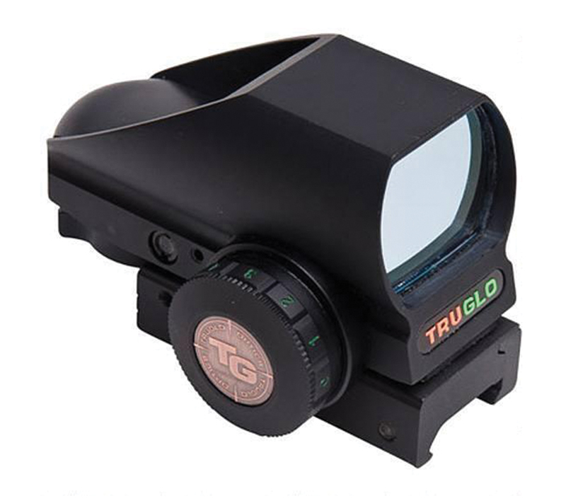 Open Red Dot, Dual-Color, Multiple Reticle, Black