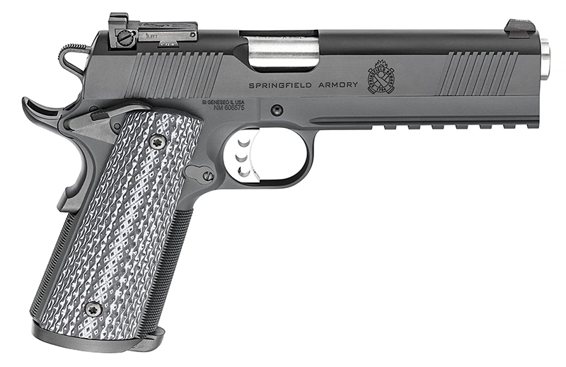 1911 TRP Operator, .45 ACP, 5" Barrel, Tritium, Rail, Black, (2) 7-rd, CA Compliant
