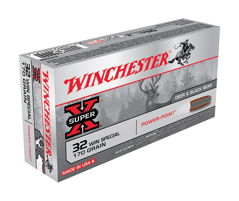 Super-X, .32 Win Special, 170 Grain, Power- Point, 20/Box