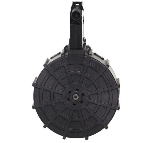 Drum Magazine,12 Gauge, 2.75" Akdal MKA 1919, Black, Polymer, Also Fits TriStar/TR Imports/Rock Island, 20-rd
