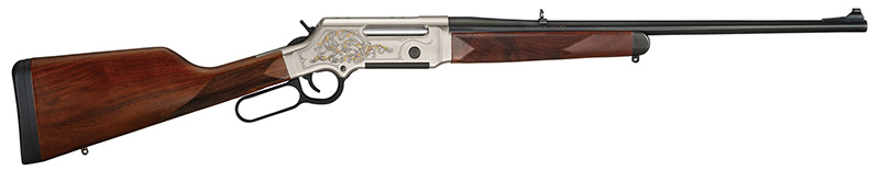 Long Ranger Deluxe, .223/5.56 NATO, 20" RB, Engraved, Blued/Walnut, 5-rd