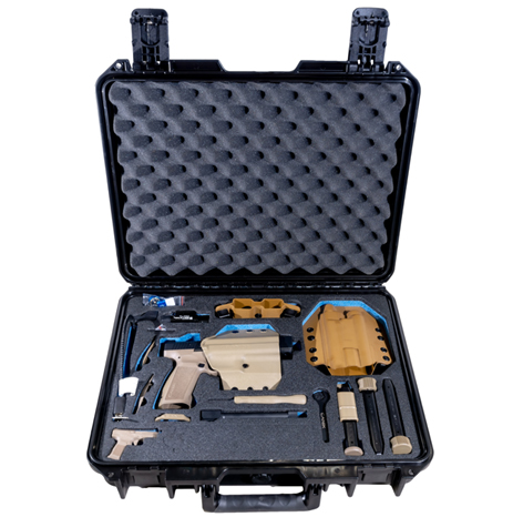 METE SFX Loadout Package, 9mm, 5.74" Threaded Barrel, Optic Ready, FDE/Black, (2) 18-rd & (2) 20-rd