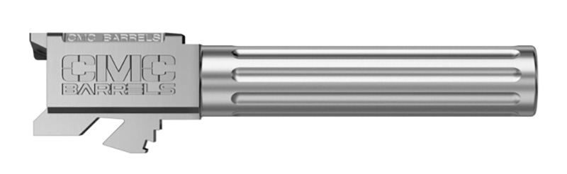 Glock 19 Fluted Barrel, Stainless with hBN Bore & Chamber