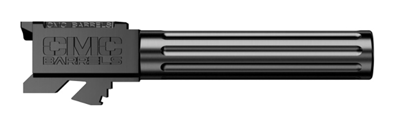 Glock 19 Fluted Barrel, Black DLC with hBN Bore & Chamber