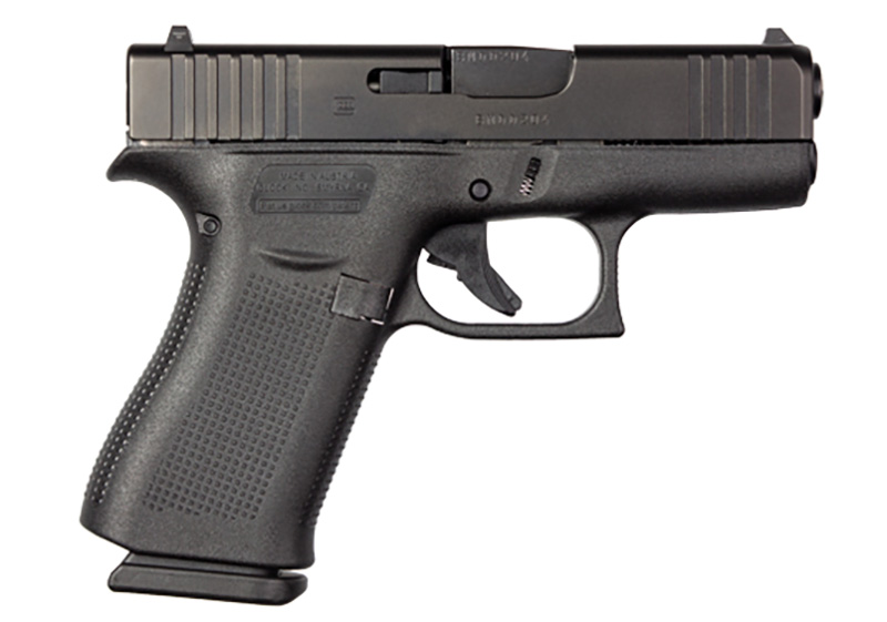Glock 43X MOS, 9mm, 3.41" Barrel, Black, 10-rd, US Made