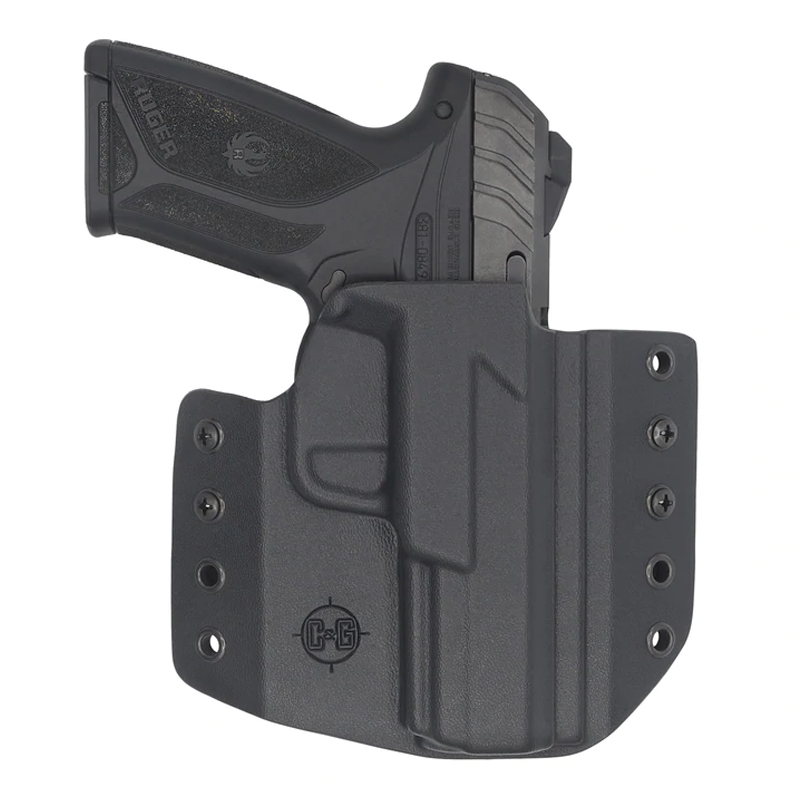 Covert Outside Waist Band Holster, Ruger Security 9, Right Handed, Black
