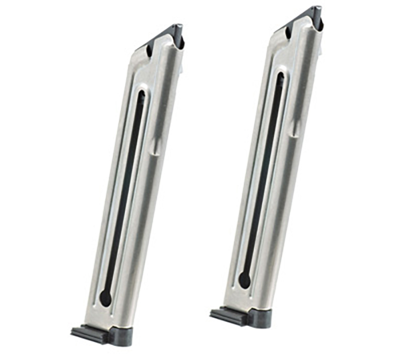 Magazine, .22 LR, Mark III/IV, 10-rd, Nickel, 2-Pack