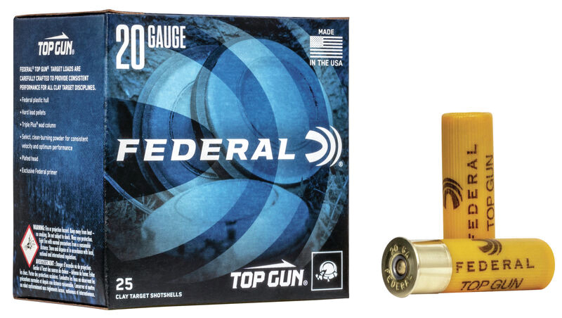 Top Gun, 20 Gauge, 2 3/4" 7/8 oz, #9 Shot, 25/Box