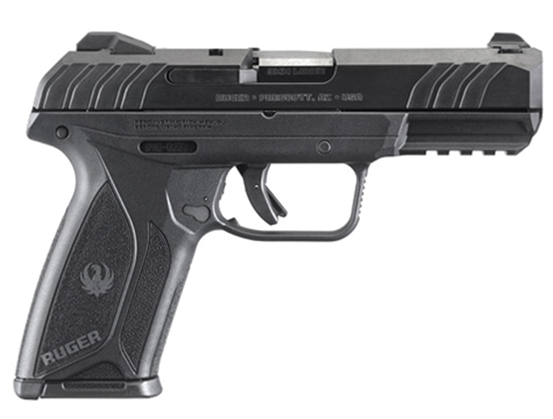 Security-9, 9mm Luger, 4" Barrel, Black, (2) 10-rd