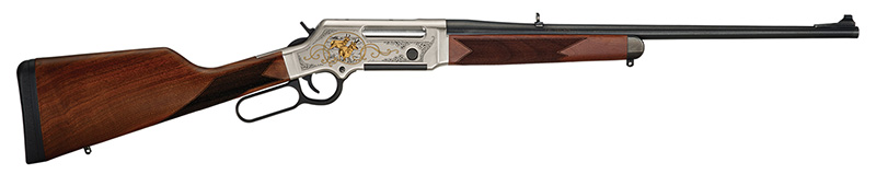 Long Ranger Antelope Wildlife Edition, .243 Win, 20" Round Barrel, Engraved, Blued/Walnut, 4-rd