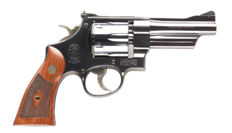 Model 27 Classic, .357 Magnum, 4" Barrel, Blue, Wood Grip, 6-rd