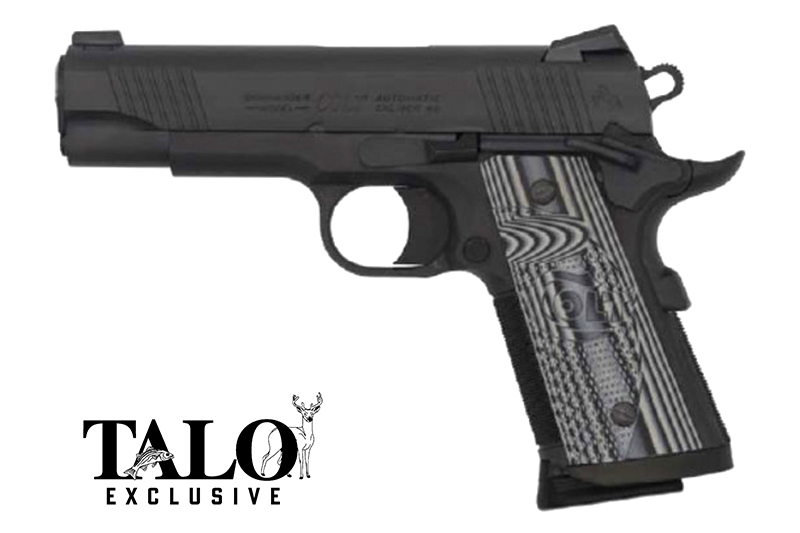 CCU Concealed Carry Officers, .45 ACP, 4.25" Barrel, Novak Sights, Black, 7-rd, TALO