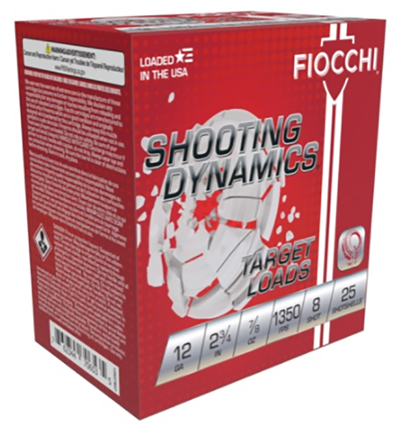 Shooting Dynamics Target, 12 Gauge, 2 3/4" 7/8 oz, #8 Shot, 25/Box