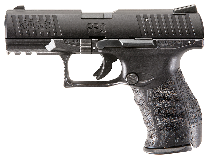 PPQ M2 22, .22 LR, 4" Threaded Barrel, 3-Dot Sights, Black, 12-rd