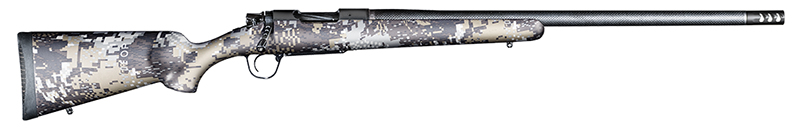 Ridgeline FFT, 6.5 Creedmoor, 20" Carbon Fiber Barrel, Black, Sitka Elevated II Camo Stock, 4-rd