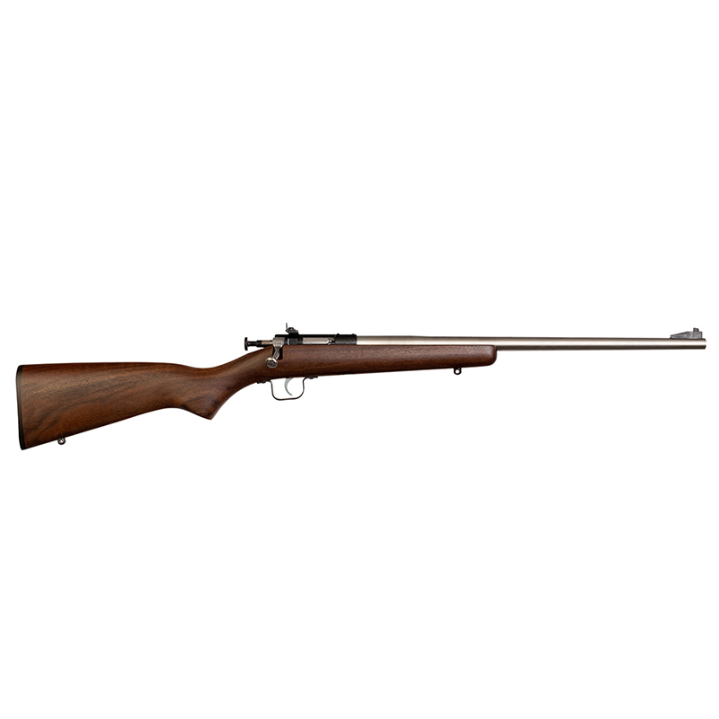 Crickett Youth, .22LR, 16.125" Barrel, Stainless/Walnut