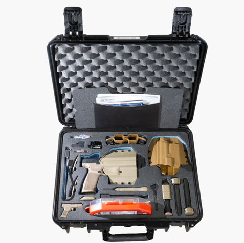 METE SFT Loadout Package, 9mm, 4.72" Threaded Barrel, Optic Ready, FDE/Black, (2) 18-rd & (2) 20-rd