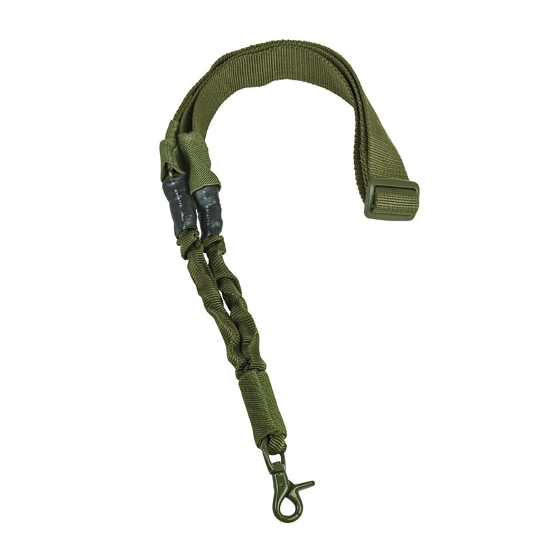VISM AR-15 Bungee Single Point Sling, 1.5" Wide, Green