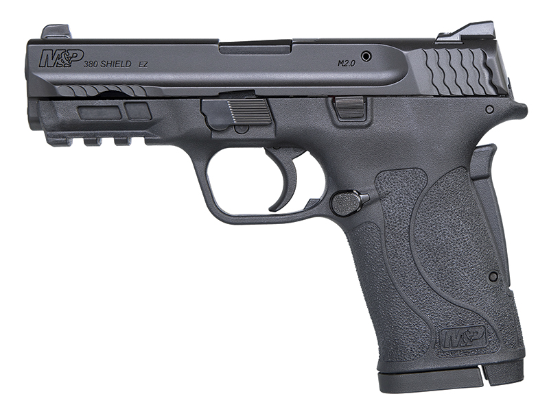 M&P Shield EZ, 380 Auto, 3.675" Barrel, Black, (2) 8-rd