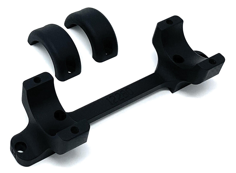 Game Reaper 1-Piece Scope Mount, Ruger American SA, 1" High, Black
