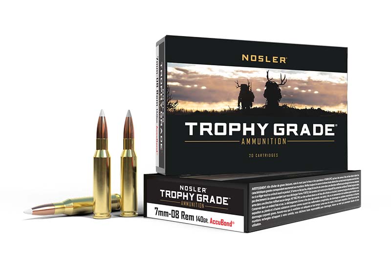 Trophy Grade, 7mm-08 Rem, 140 Grain, AccuBond, 20/Box