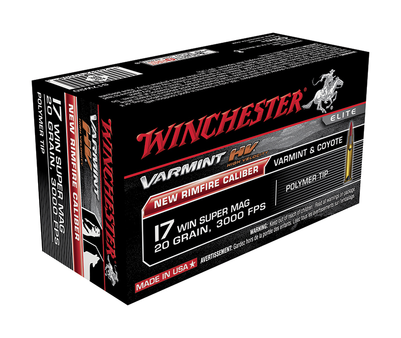 Varmint HV, .17 WSM, 20 Grain, Polymer Tip, 50/Box