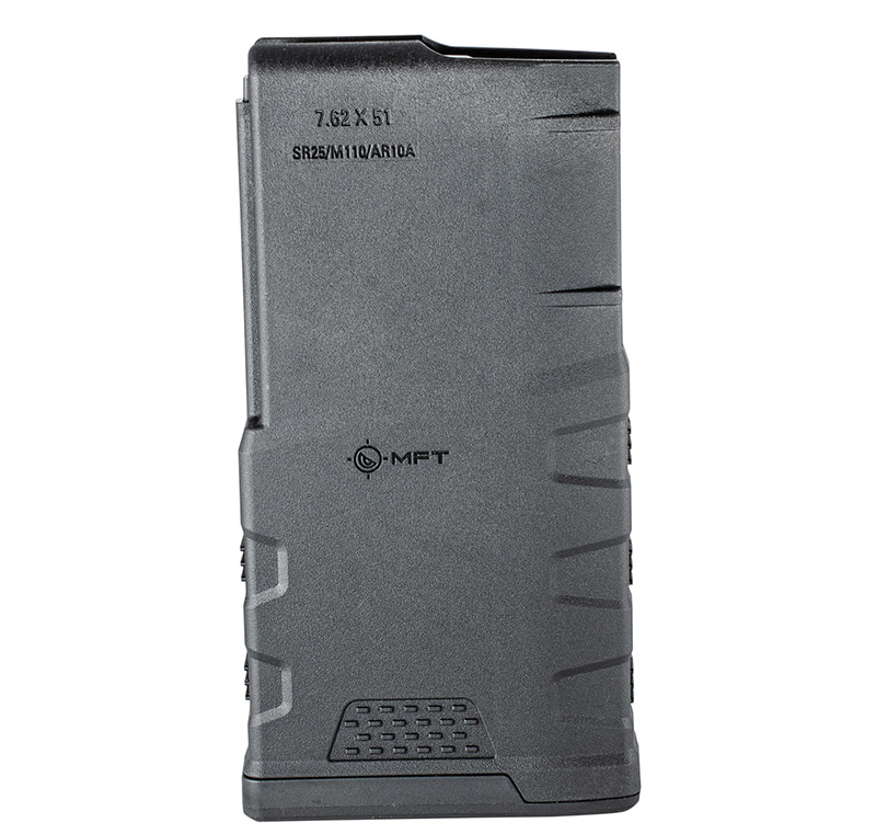 Extreme Duty Polymer Mag, 7.62x51 NATO, Black, 20-rd