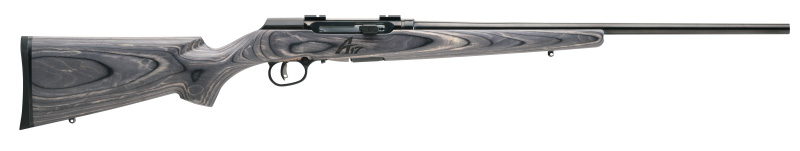 A17 Sporter, .17WSM, 22" Barrel, Satin Black, Grey Wood Laminate, 8-rd