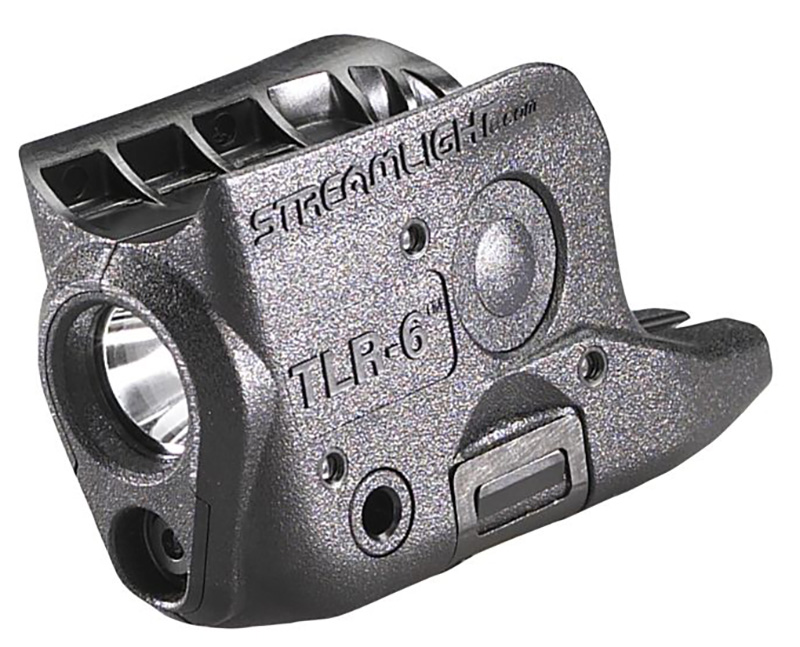 TLR-6 Gun Light with Red Laser, Black, CR1/3N Lithium, (M&P Shield)