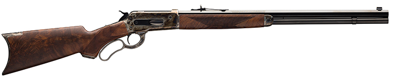 Model 1886 Deluxe Case Hardened, .45-70 Govt, 24" Barrel, Blued, Walnut, 8-rd