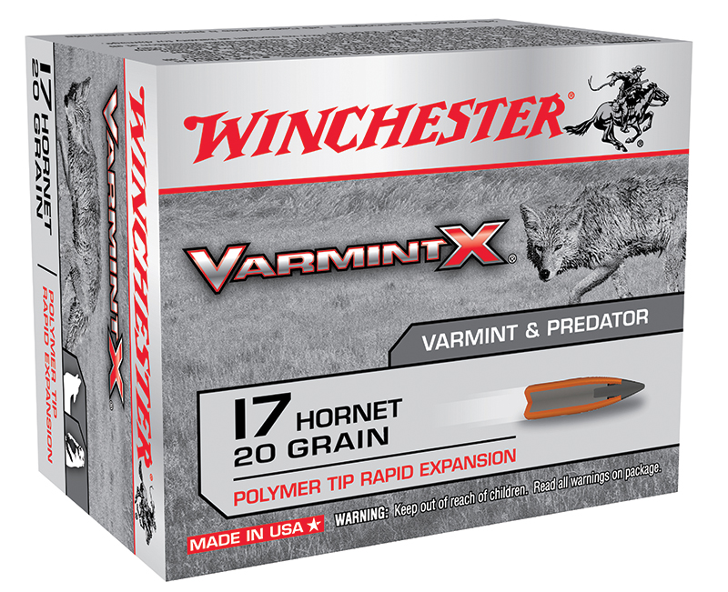 Varmint X, .17 Hornet, 20 Grain, Polymer Tip Rapid Expansion, 20/Box