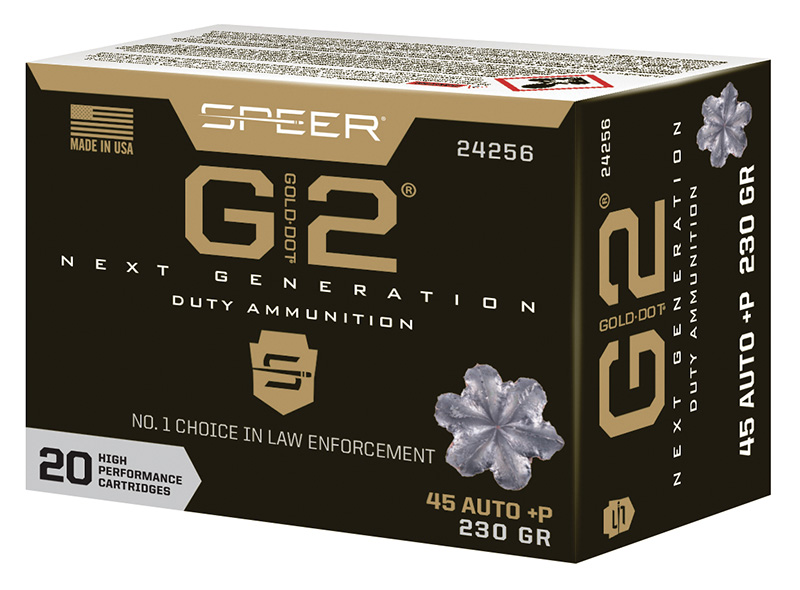 Gold Dot, .45 Auto +P, 230 Grain, Gold Dot G2, 20/Box