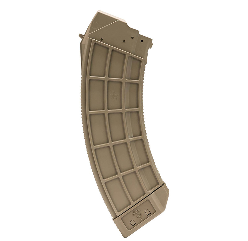 US Palm AK30R Magazine, 7.62x39, FDE, 30-rd