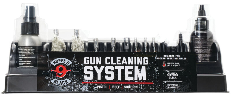 Black Universal Gun Cleaning System, Clamshell