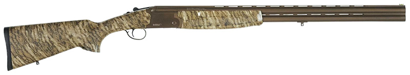 Hunter Mag II Over/Under, 12 Gauge, 28" Barrel, CT-5, 3.5" Bronze/Mossy Oak Duck Blind